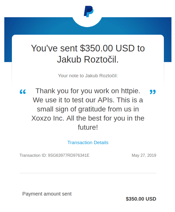 httpie donation