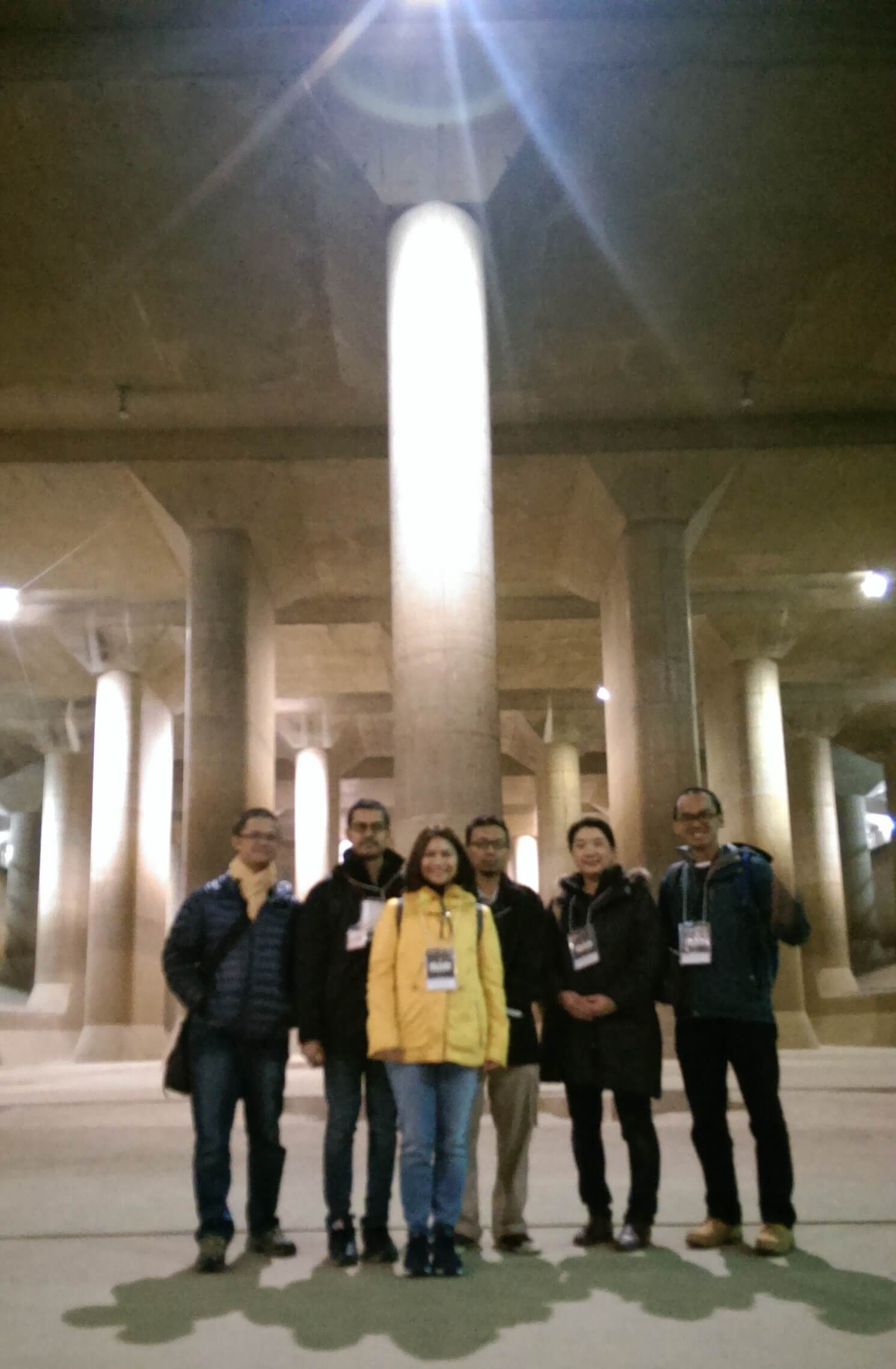 Visiting Tokyo Metro Underground Discharge
Channel