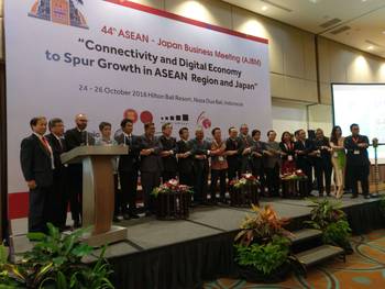 Attending the 44th ASEAN-Japan Business Meeting (AJBM)