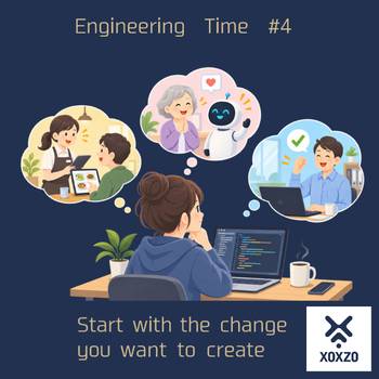 Don't start with the code. Start with the change you want to create.
