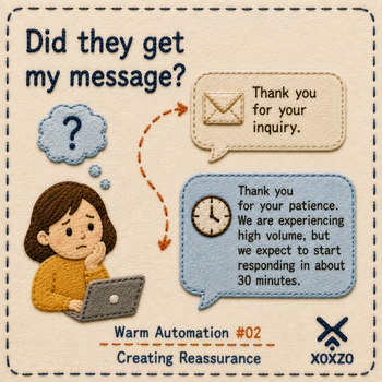 Creating a State Where Customers Can Wait with Confidence